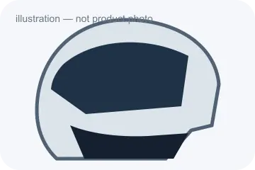 Bell Qualifier DLX Mips illustrative helmet silhouette